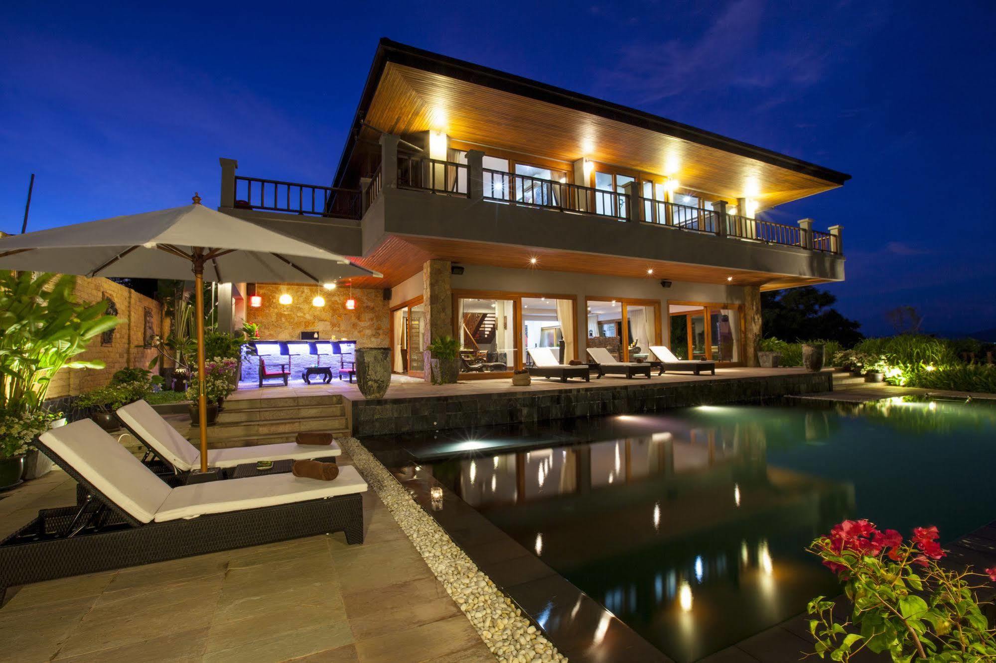 Baan Phuttarak - Seaview Private Villa Choeng Mon Zewnętrze zdjęcie
